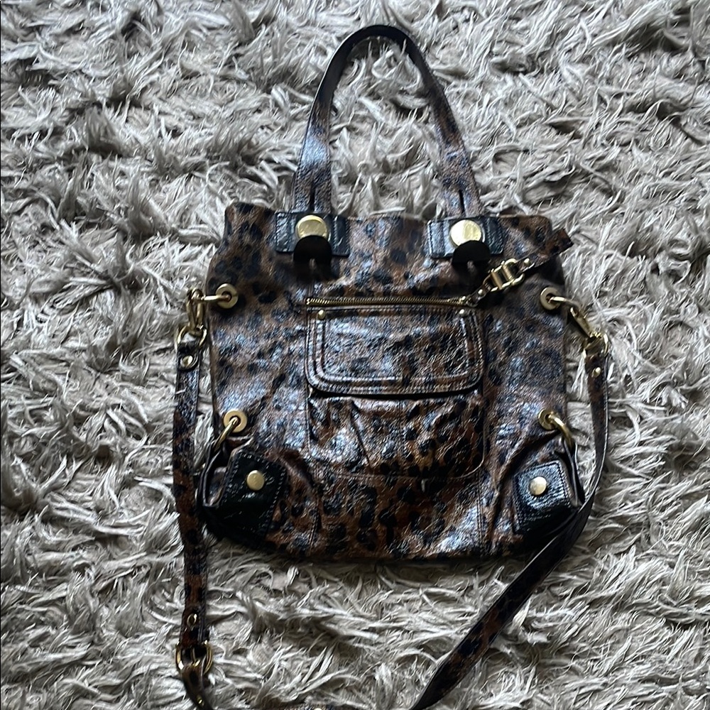 Leopard Print Women's Bag